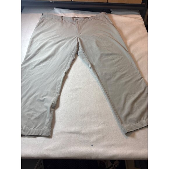 Cutter Bucks Mens Flat-Front Khaki Pants Size 46b - Picture 1 of 14